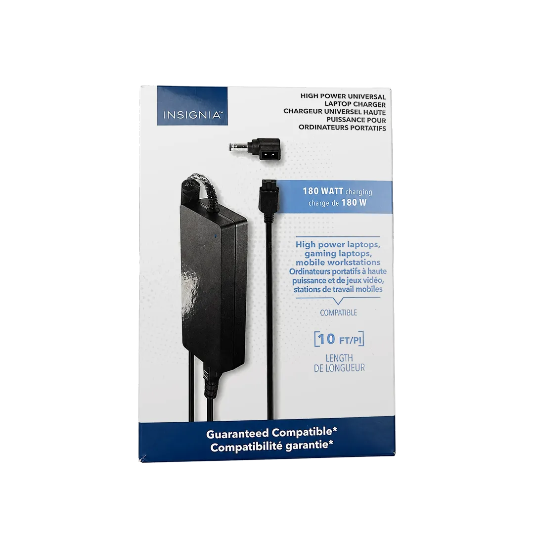 High Power Universal Laptop Charger 180W image