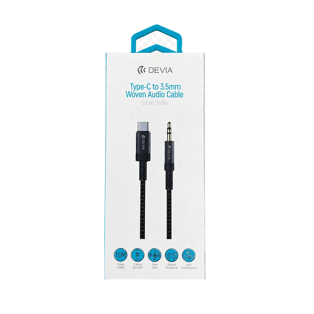 Type-C to 3.5mm Woven Audio Cable image